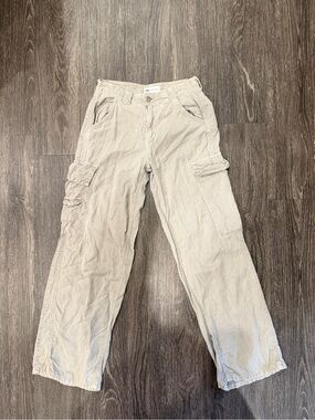 zara grey cargo pants